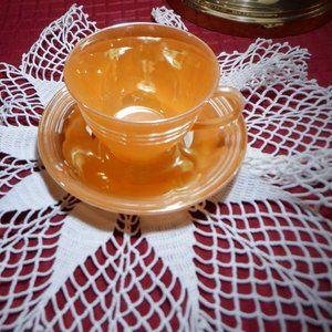~~~ FIRE KING ~~~ Cup and Saucer